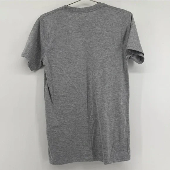 Disney‎ Mickey Mouse Graphic T Shirt Gray Distressed Short Sleeve Top Size S - Picture 3 of 7